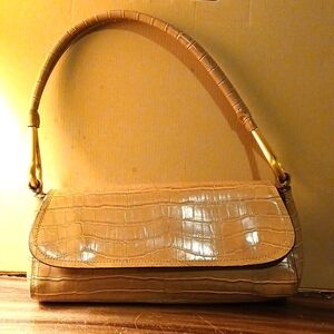 Bueno mini faux alligator purse bag